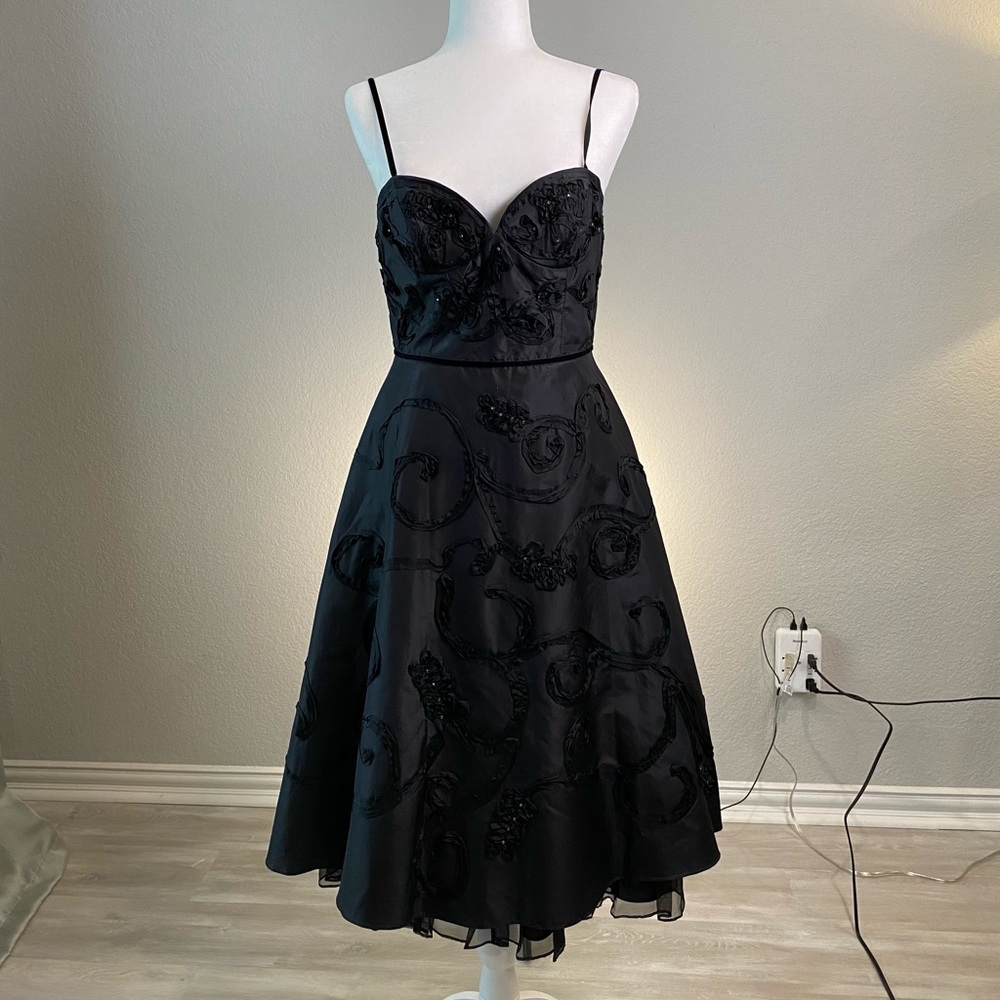 Shelli Segal Black Special Occasion Dress